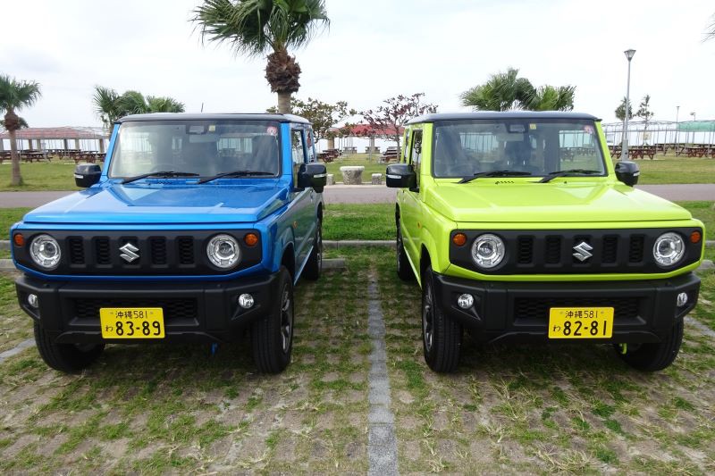 沖縄レンタカー スズキ新型ジムニー