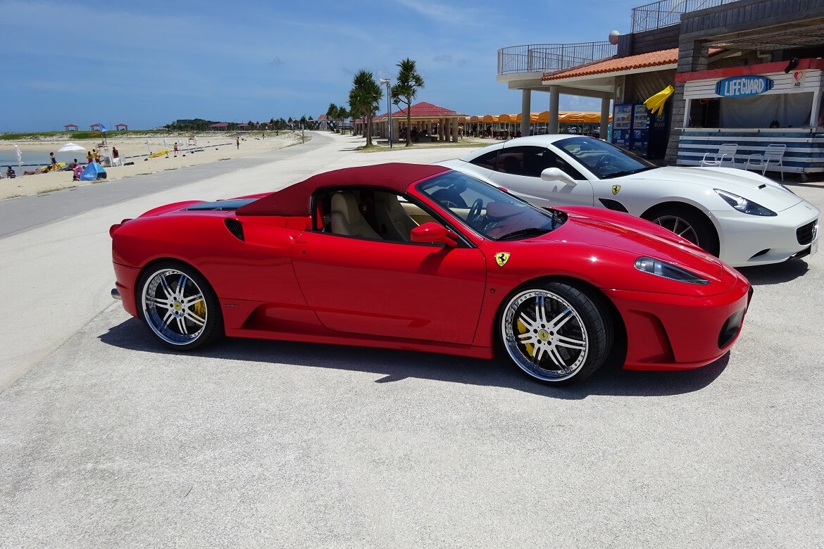 ピニンファリーナがデザインしたF430スパイダー。