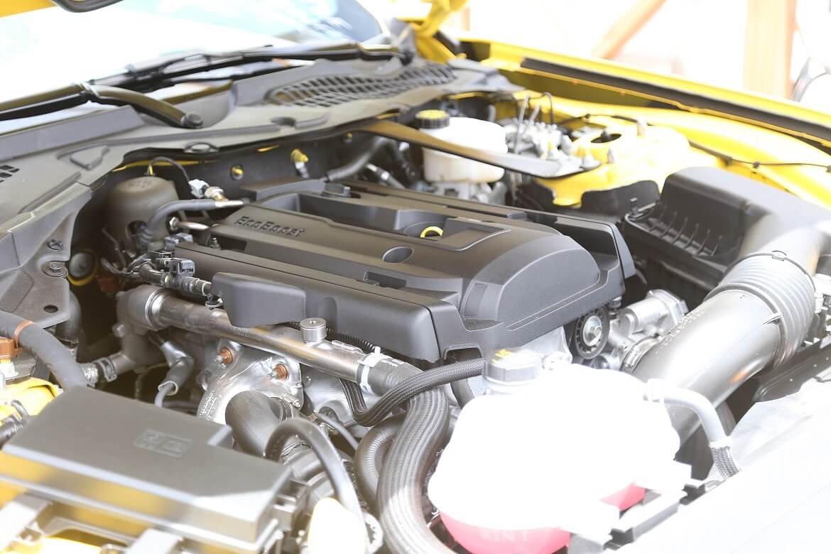 2.3リッター直4エコブーストエンジン