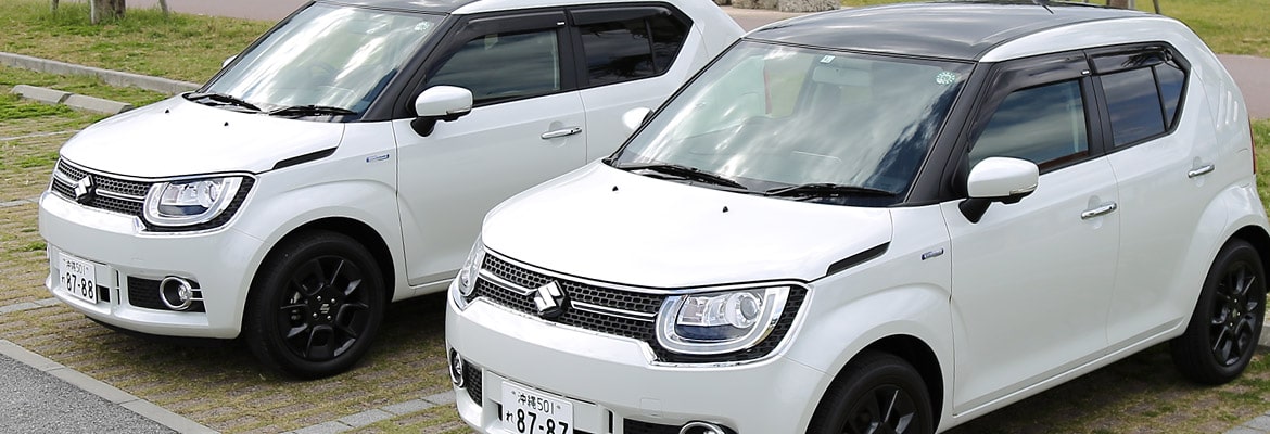 コンパクトカーながらもSUVの機能も融合したスズキIGNIS